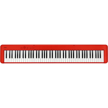 Casio 88 Keys Digital Piano,Beginner,All Ages,Red