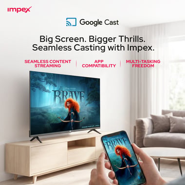 امبيكس 50 بوصة تلفزيون ذكي,دقة كاملة كيو ليد,60 Hz,اسود,50 Inch Google QLED Smart TV Full HD 1080P