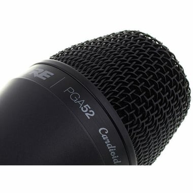 Shure Pga52-Xlr,Usb-C/Xlr Dynamic Microphone,Black