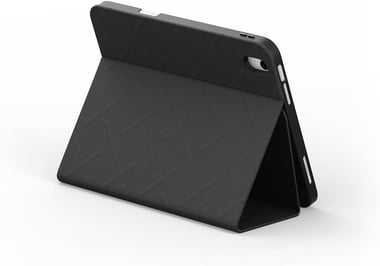 سكينارما iPad 11th Gen (2025) حافظة كمبيوتر لوحي بغطاء خلفي,أسود