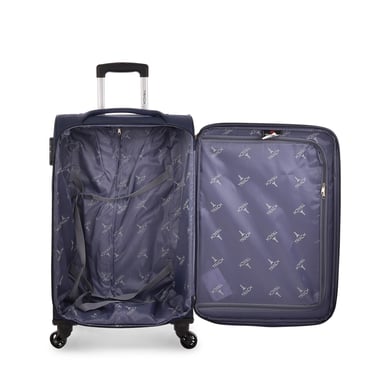 Track Luggage Set Of 3 (20"/24"/28"),3 Pieces,Blue