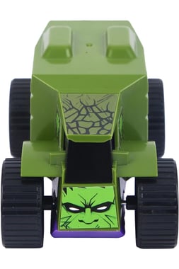 Marvel Diecast Pull-Back Model Monster Truck,3 Years And Above,Multicolor