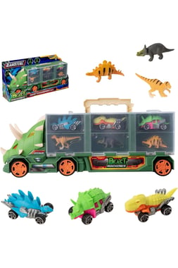 Teamsterz Vehicle & Track Set Truck,3 Years And Above,Multicolor