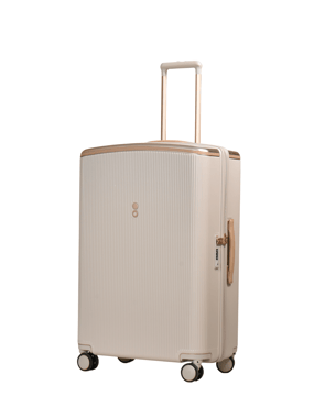 Echolac Luggage Set Of 3 (20"/24"/28"),3 Pieces,White