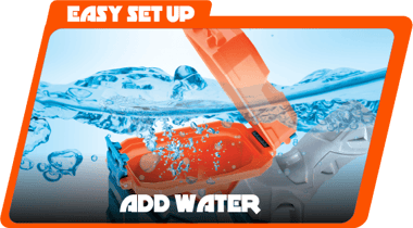 Hip Shot Water Gun,5 Years And Above,Multicolor