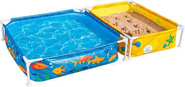 Bestway Framed Pool 213 Cm×122 Cm×30.5 Cm,2 Person,Blue