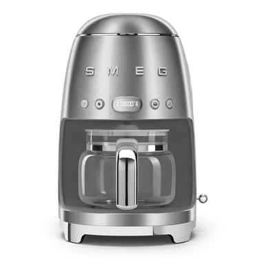 Smeg Drip Coffee Machine,1.4 L,Black/Silver