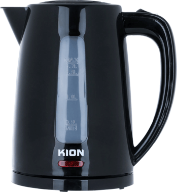 Kion Electric Kettle 1.7 L,2200 W,Black