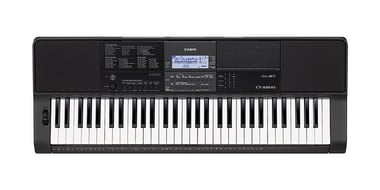 Casio 61 Keys Digital Piano,Intermediate,All Ages,Black