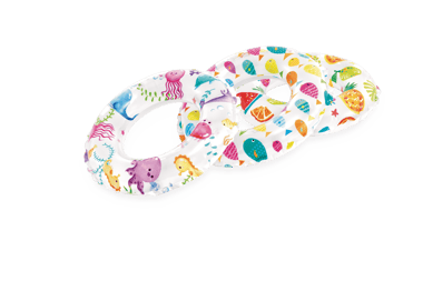 Intex Pool Float Ring 3 Years And Above,Multicolor