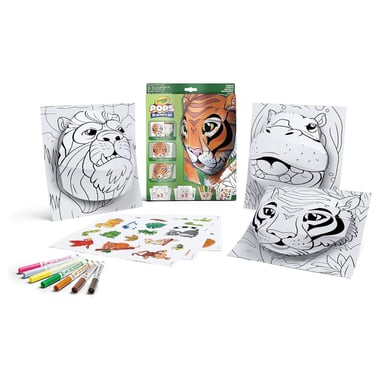 Crayola Coloring Basic Set,Assorted Color,16