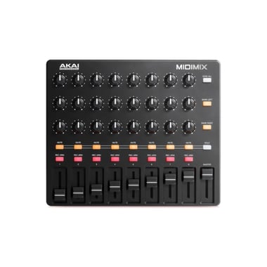 اكاي  وحدة تحكم MIDI (ميدي), متوسط المستوى, للبالغين,أسود