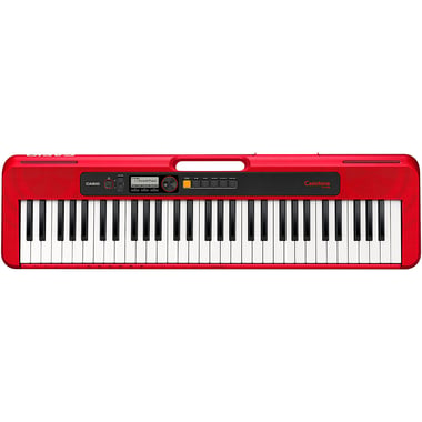 Casio 61 Keys Digital Piano,Beginner,All Ages,Red