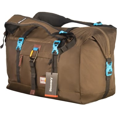 Discovery Duffle Bag Unisex,Carry-On (20"),Brown