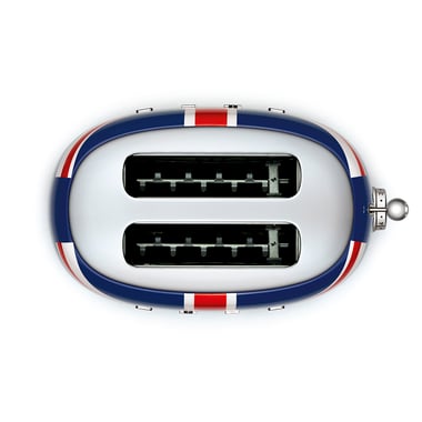 Smeg 2-Slice Toaster,950 W,Multicolor