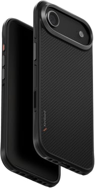 يونيك iPhone 17 Air,غطاء خلفي للهاتف الذكي,أسود كربوني
