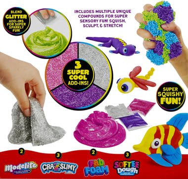 Crazcompounds Activity Dough Playset,
