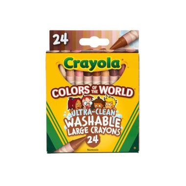 Crayola Wax Crayon,Assorted Color,24