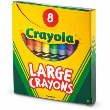 Crayola Wax Crayon,Assorted Color