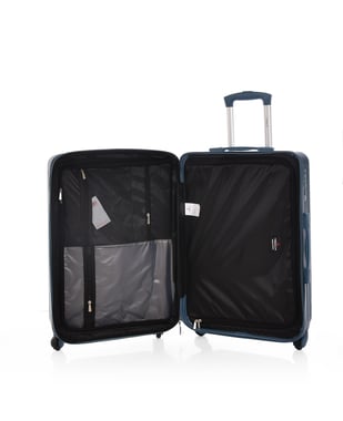 Track Luggage Set Of 3 (20"/24"/28"),3 Pieces,Silver