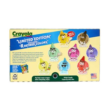 Crayola Wax Crayon,Assorted Color