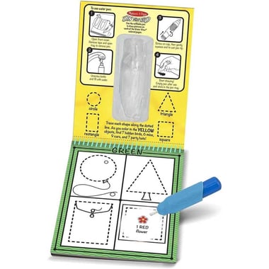 Melissa & Doug Paint With Water Unisex Melissa & Doug Math Learning Activity Set,3 Years And Above