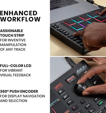 Akai Dj Mixer  ,Black