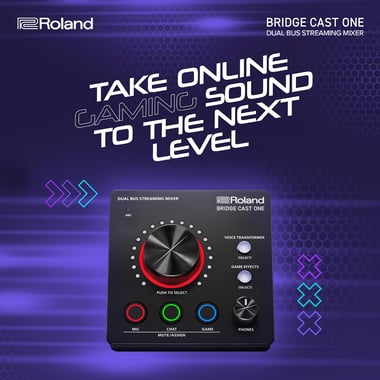 Roland Dj Mixer 4 Channels ,Black