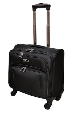 Track Cabin Luggage (16"),1 Piece,Black