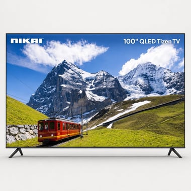 Nikai 98" Smart Tv,4k Led,60 Hz,Black,100qtznsqled