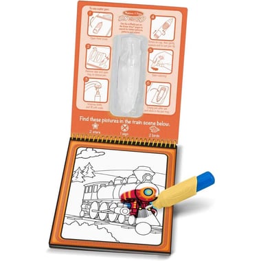 Melissa & Doug Paint With Water Unisex Melissa & Doug Arts And Crafts Learning Activity Set,3 Years And Above