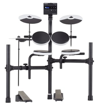 Roland Acoustic Drum Set Beginner 5 Pieces,Adults,Black