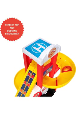 Teamsterz Vehicle & Track Set Truck,3 Years And Above,Multicolor