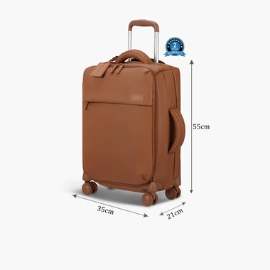 Lipault Cabin Luggage (20"),1 Piece,Brown