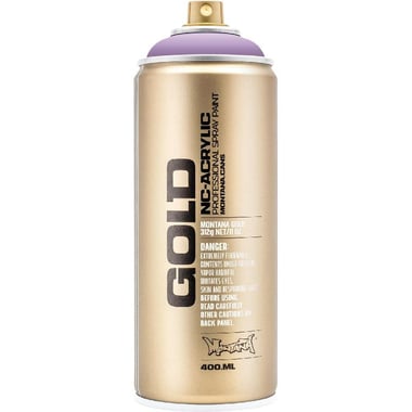 MONTANA-CANS Gold NC-Acrylic Spray Paint, Viola, 400.00 ml ( 14.08 oz )