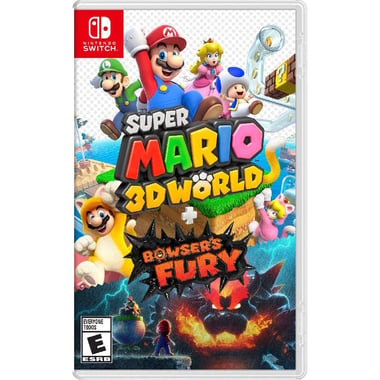 Super Mario ‎3‎D World + Bowser's Fury، سويتش لايت‎/‎ لعبة سويتش، أكشن ومغامرة بطاقة ألعاب