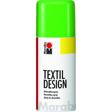 Marabu TEXTIL Design Fabric Color Spray Textile Paint, Neon Green, 150.00 ml ( 5.28 oz )