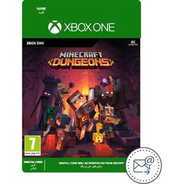 Digital Code, Minecraft Dungeons, Xbox One (Games), Action & Adventure, ESD (Delivery by Email)