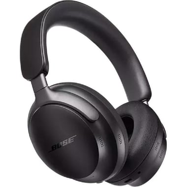 Bose QuietComfort Ultra On-Ear Headphones, Active Noise Cancelling, Bluetooth, USB-C, Built-in Microphone, Black