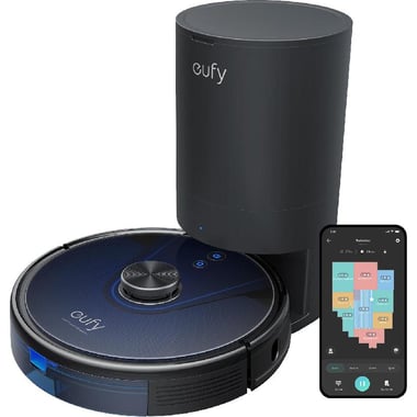 Eufy RoboVac L35 Hybrid Bluetooth, Black