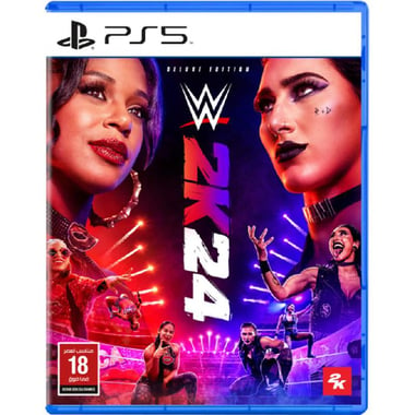 WWE 2K24 - Deluxe Edition, PlayStation 5 (Games), Sports, Blu-ray Disc