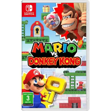 Mario vs Donkey Kong, Switch/Switch Lite (Games), Puzzle, Game Card