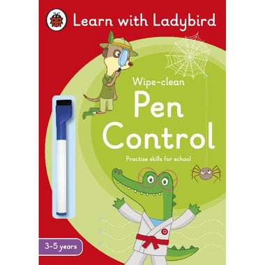 Learn with Ladybird: Pen Control (Wipe-clean), 3-5 Years - Practise Skills for Schools