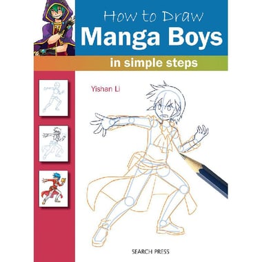 How to Draw: Manga Boys - in Simple Steps