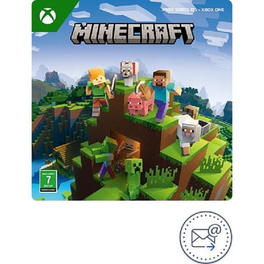 Digital Code, Minecraft, Xbox One/Xbox Series X (Games), Simulation & Strategy, ESD (Delivery by Email)