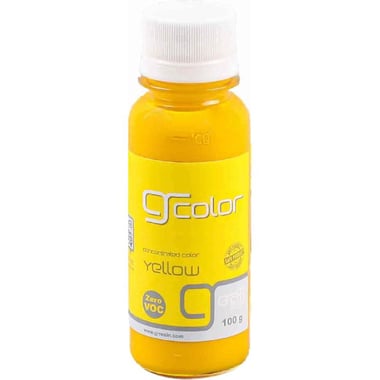 Graffiti Resin Graffiti Color Opaque Pigment Concentrate, Bottle, Yellow, 100.00 ml ( 3.52 oz ),