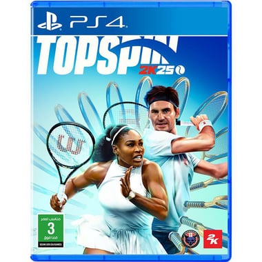 TopSpin 2K25, PlayStation 4 (Games), Sports, Blu-ray Disc