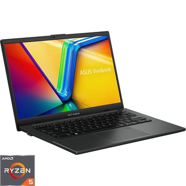 Asus Vivobook Go 14 Laptop, 14", AMD Ryzen 5, 8 GB RAM, 512 GB PCIe NVMe M.2 SSD, Windows 11