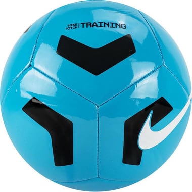 Nike Pitch Train Soccer Ball Sports and Active Play, Light Blue Fury/Black, 3 Years and Above