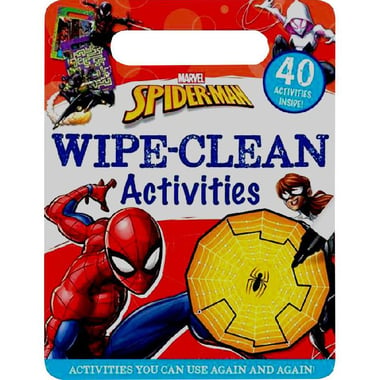 Marvel Spider-Man: Wipe-Clean Activities - 40 Activities Inside
